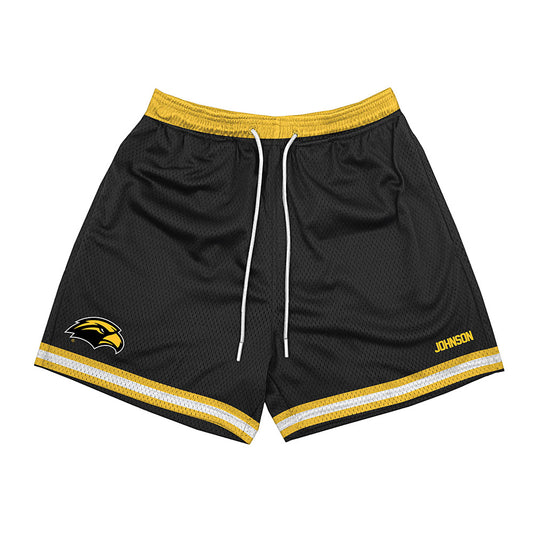 Southern Miss - NCAA Women's Swimming & Diving : Rae'Shaundra Johnson - Shorts-0