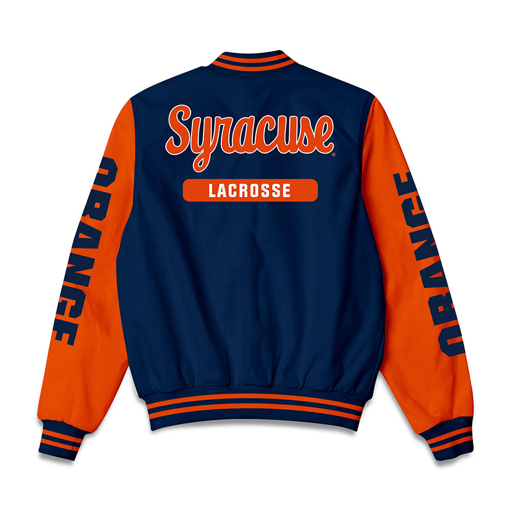 Syracuse - NCAA Women's Lacrosse : Kaci Benoit - Bomber Jacket-1