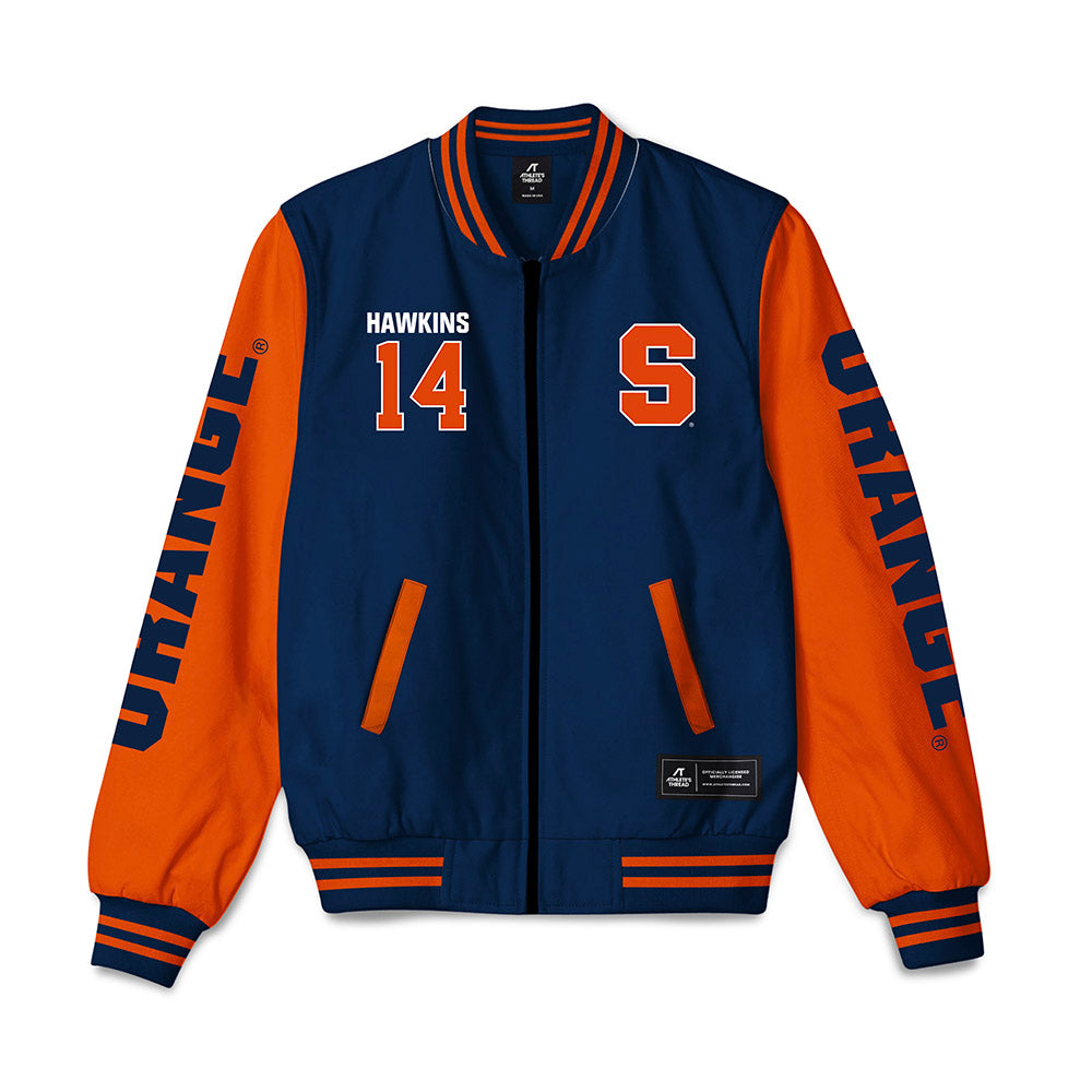 Syracuse - NCAA Women's Basketball : Shy Hawkins - Bomber Jacket