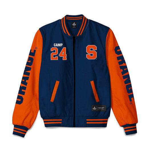 Syracuse - NCAA Women's Basketball : Dominique Camp - Bomber Jacket