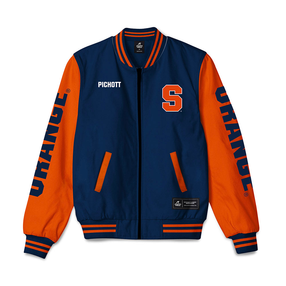 Syracuse - NCAA Women's Rowing : Antonia Pichott - Bomber Jacket-0