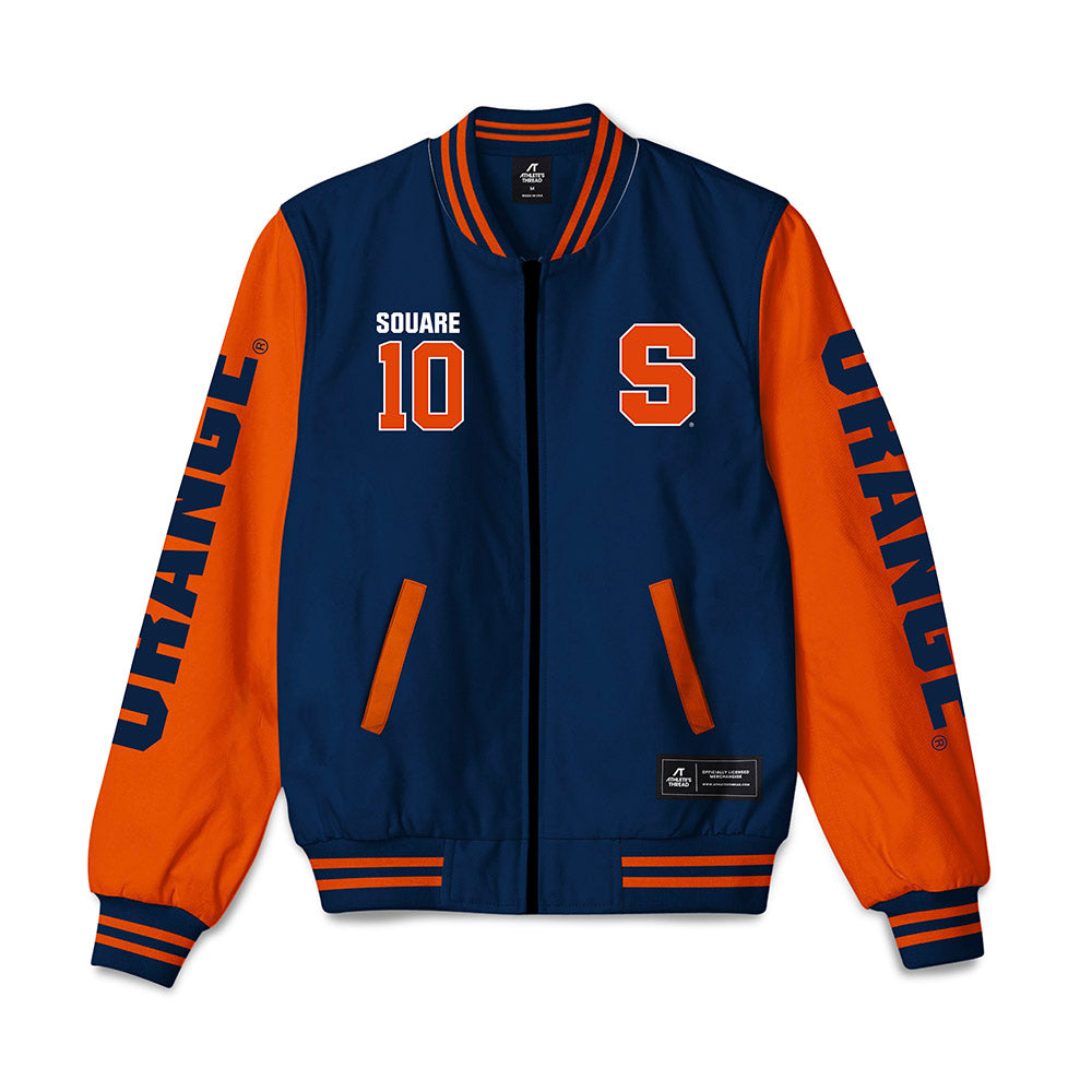 Syracuse - NCAA Men's Basketball : Ibrahim Souare - Bomber Jacket-0