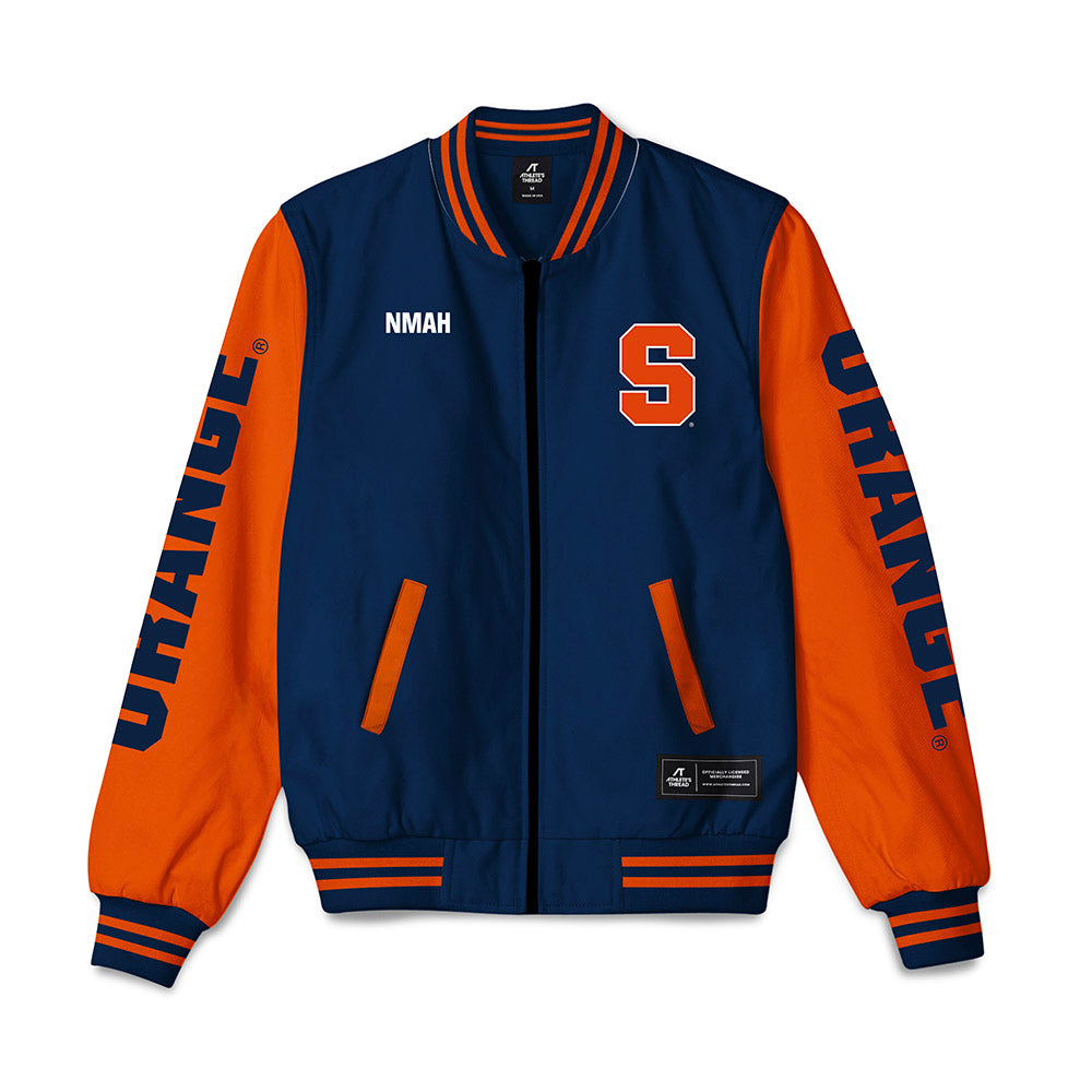 Syracuse - NCAA Men's Track & Field : James Nmah - Bomber Jacket