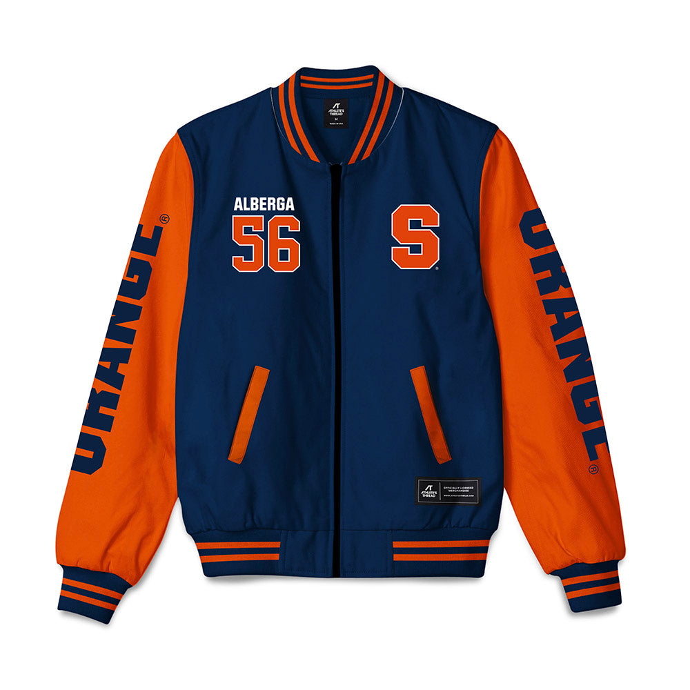 Syracuse - NCAA Football : Patrick Alberga - Bomber Jacket