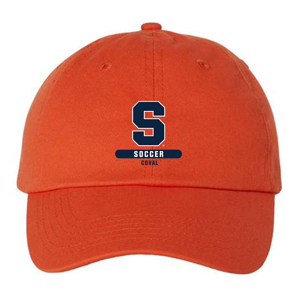 Syracuse - NCAA Women's Soccer : Julia Coval - Dad Hat-0
