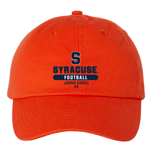 Syracuse - NCAA Football : Joshua Kubala - Dad Hat