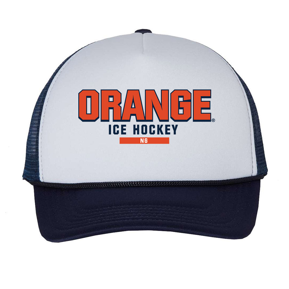 Syracuse - NCAA Women's Ice Hockey : Mia Ng - Trucker Hat