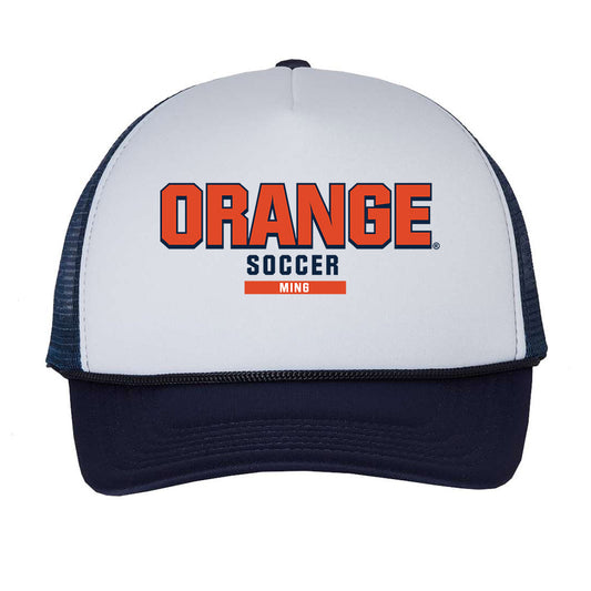 Syracuse - NCAA Men's Soccer : Sachiel Ming - Trucker Hat-0