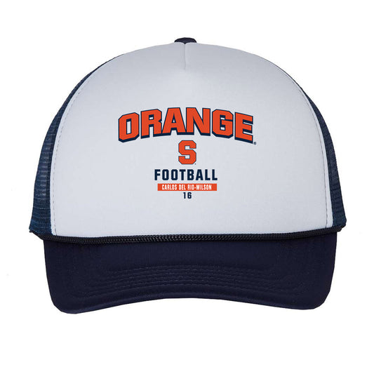 Syracuse - NCAA Football : Carlos Del Rio-Wilson - Trucker Hat