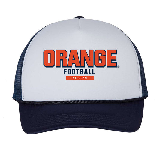 Syracuse - NCAA Football : Garvin St. John - Trucker Hat