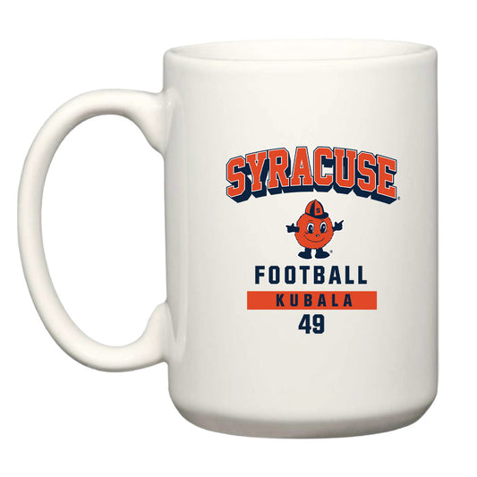 Syracuse - NCAA Football : Joshua Kubala - Coffee Mug