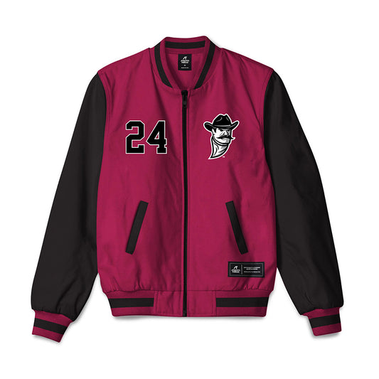 NMSU - NCAA Women's Basketball : Lucia Yenes - Bomber Jacket