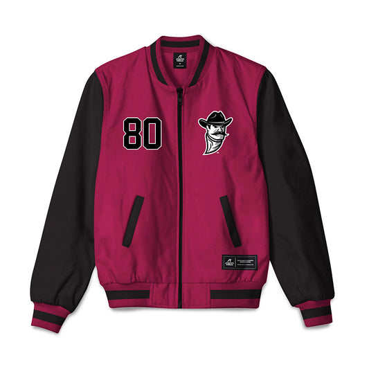 NMSU - NCAA Football : Izeyah Wright - Bomber Jacket-0