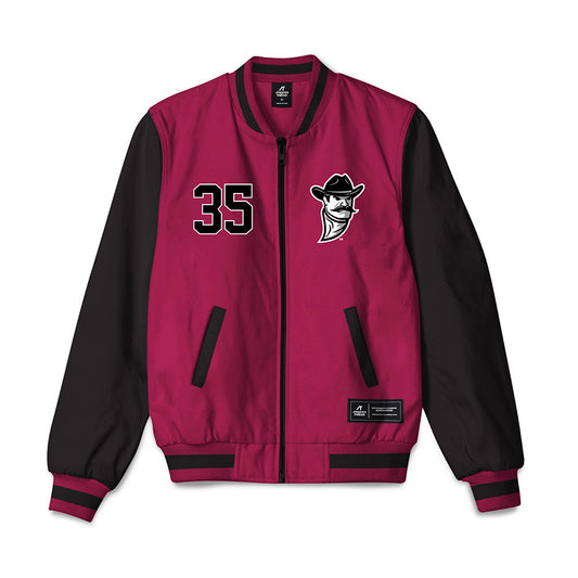 NMSU - NCAA Football : Tyler Martinez - Bomber Jacket-0