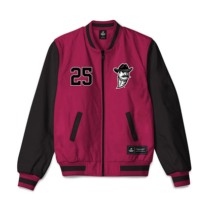 NMSU - NCAA Baseball : Austin Corbett - Bomber Jacket-0