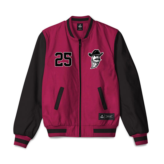 NMSU - NCAA Baseball : Austin Corbett - Bomber Jacket-0