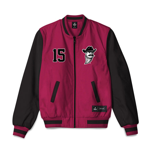 NMSU - NCAA Softball : Riley Carley - Bomber Jacket-0