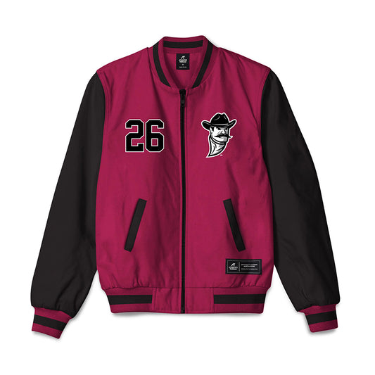 NMSU - NCAA Football : Isaiah Griffin - Bomber Jacket-0
