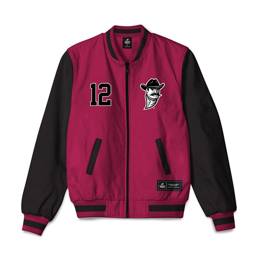 NMSU - NCAA Football : Tyler King - Bomber Jacket-0