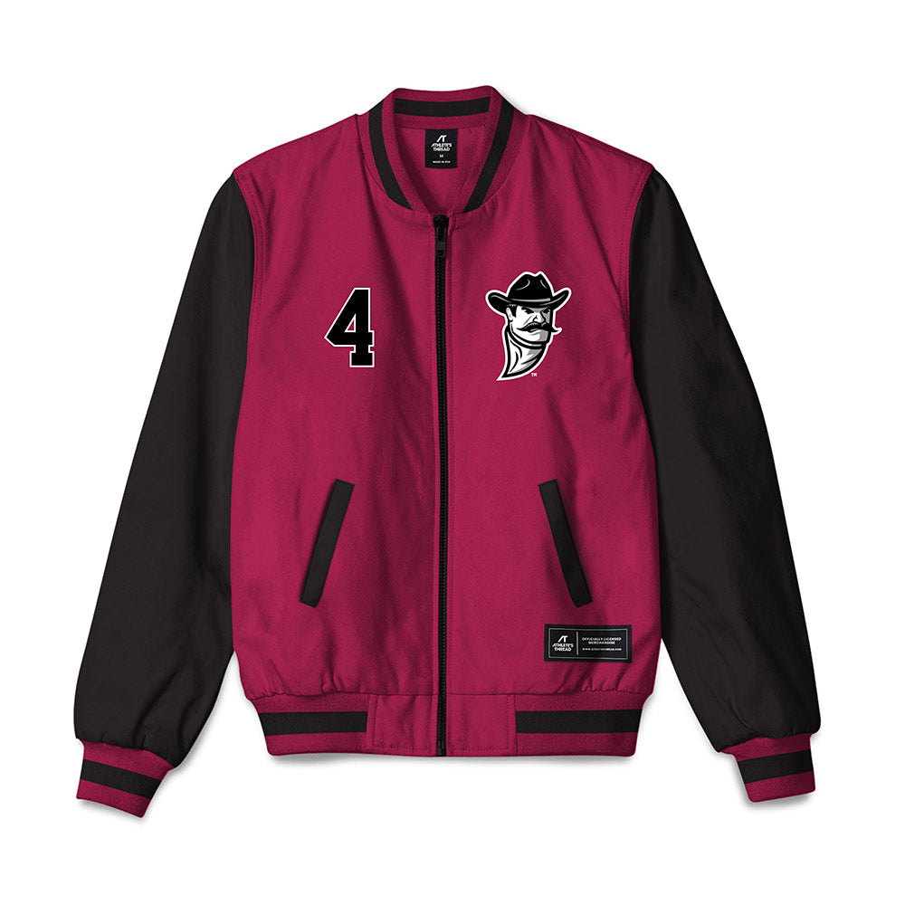 NMSU - NCAA Softball : Karyme Amaya - Bomber Jacket-0