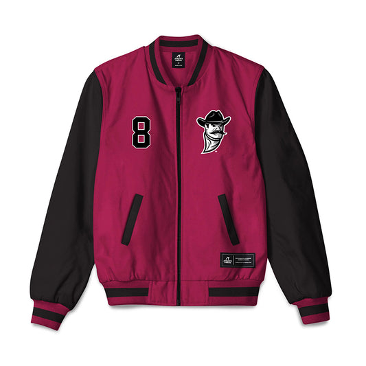 NMSU - NCAA Softball : Taylor Nicholson - Bomber Jacket-0