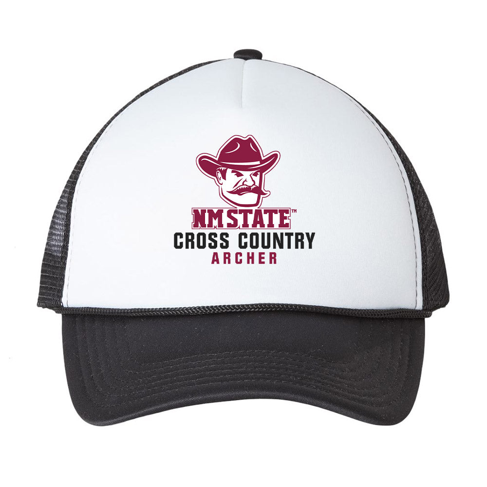 NMSU - NCAA Men's Cross Country : Jonah Archer - Trucker Hat-0