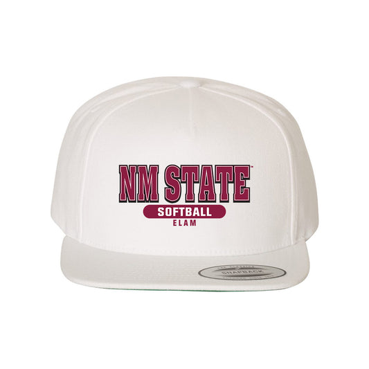 NMSU - NCAA Softball : Devin Elam - Snapback Hat