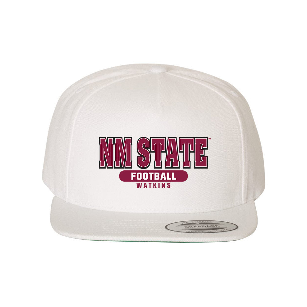 NMSU - NCAA Football : Ahmonte Watkins - Snapback Hat