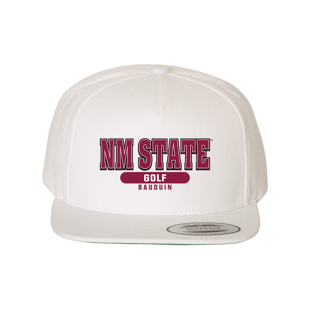 NMSU - NCAA Men's Golf : Alexandre Bauduin - Snapback Hat