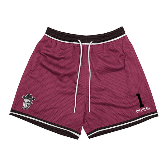 NMSU - NCAA Football : Josiah Charles - Shorts-0
