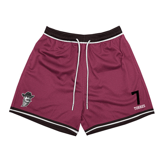NMSU - NCAA Women's Soccer : Andrea Torres - Shorts-0