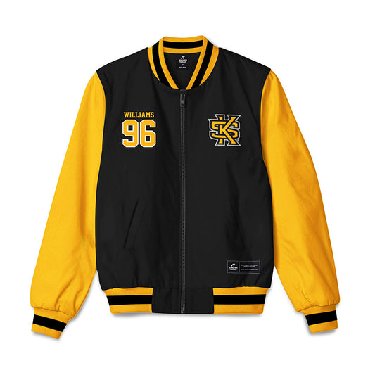 Kennesaw - NCAA Football : Britton Williams - Bomber Jacket-0