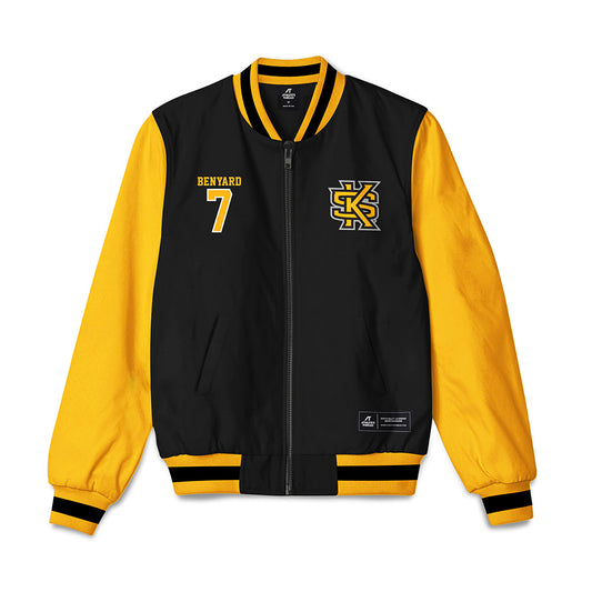 Kennesaw - NCAA Football : Garland Benyard - Bomber Jacket-0