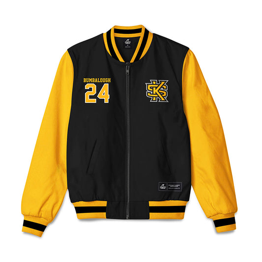 Kennesaw - NCAA Softball : Briana Bumbalough - Bomber Jacket-0