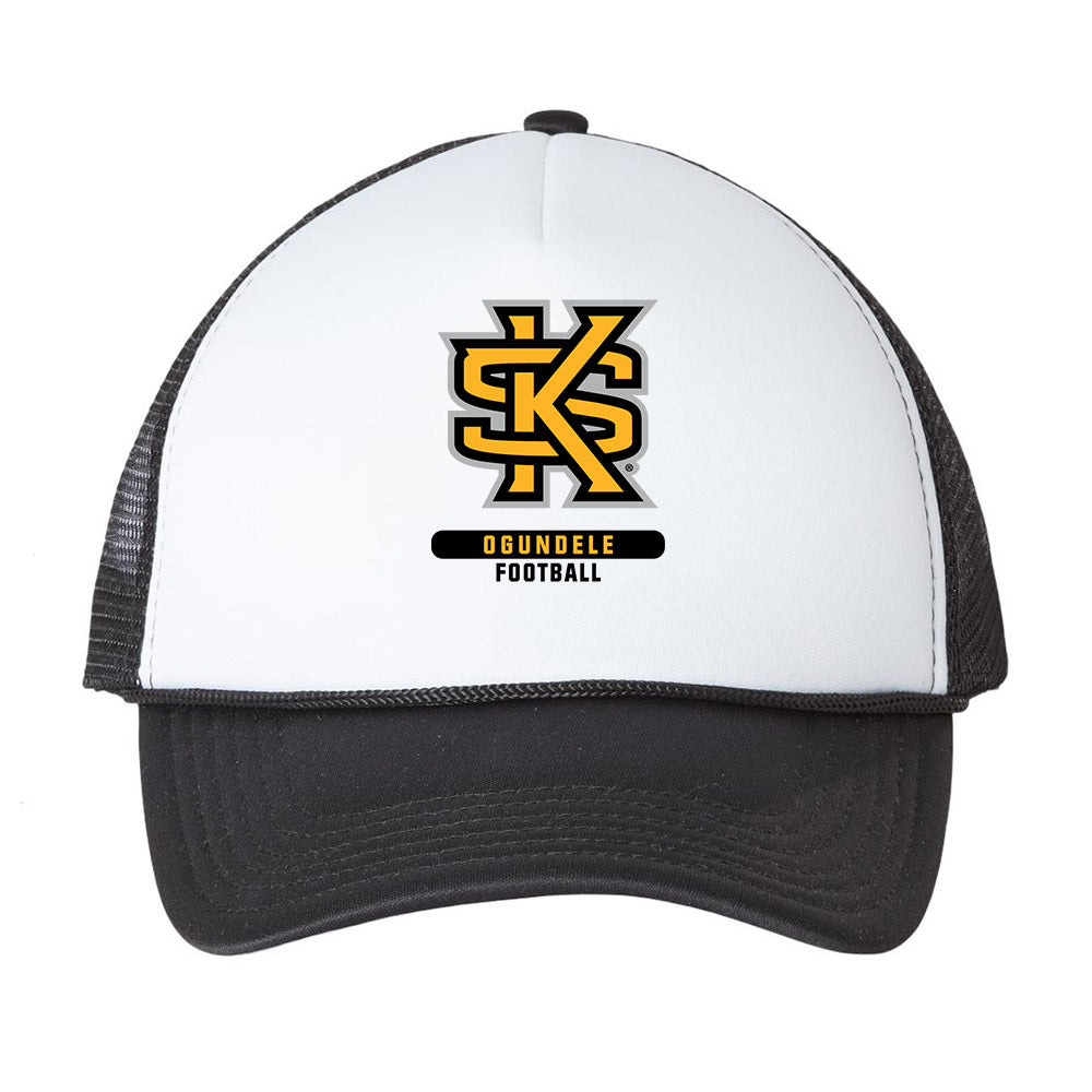 Kennesaw - NCAA Football : Taiwo Ogundele - Trucker Hat-0