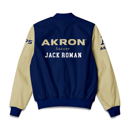 Akron - NCAA Men's Soccer : Jack Roman - Bomber Jacket