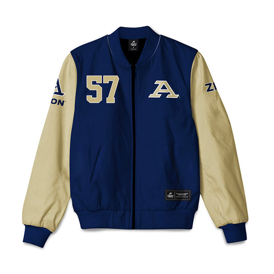 Akron - NCAA Football : Delvin Morris - Bomber Jacket