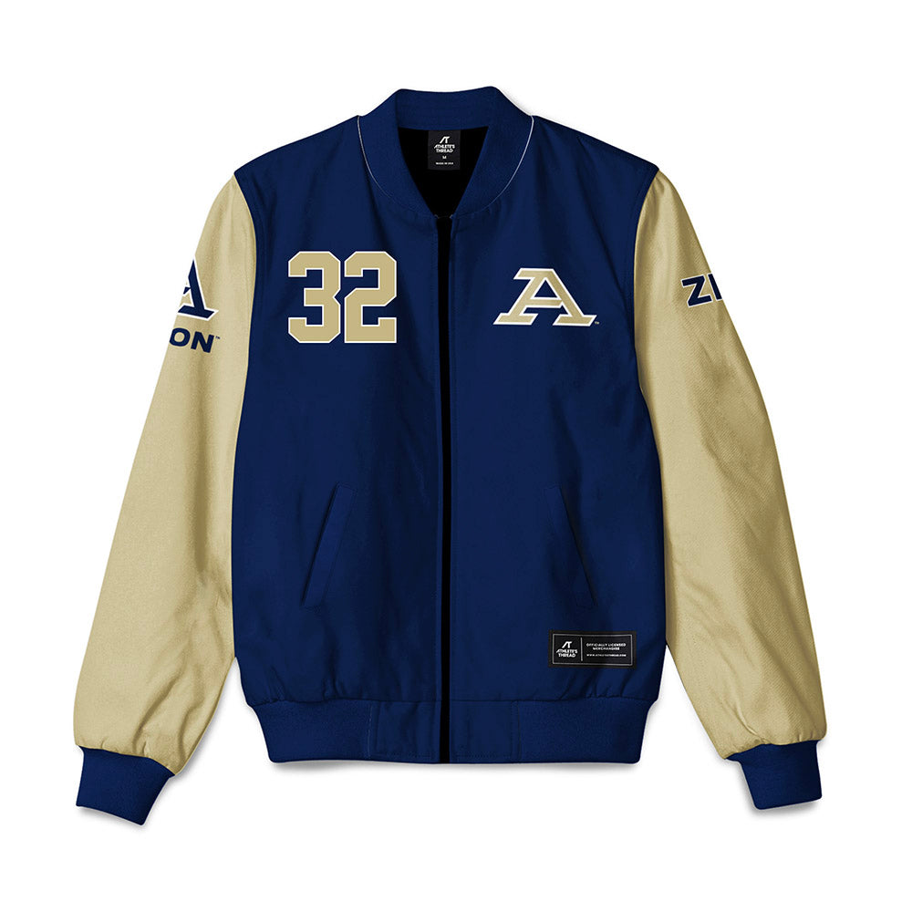 Akron - NCAA Baseball : Johnny Anservitz - Bomber Jacket