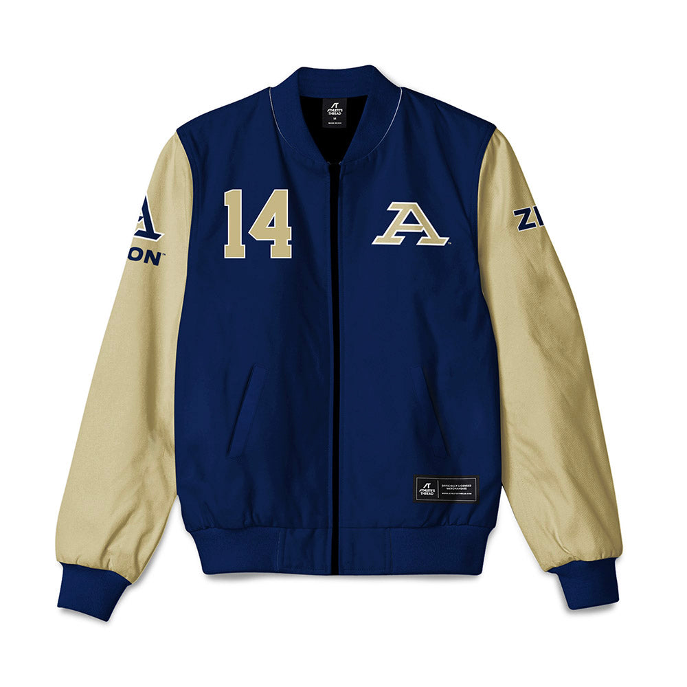Akron - NCAA Football : Ben Kamara - Bomber Jacket-0
