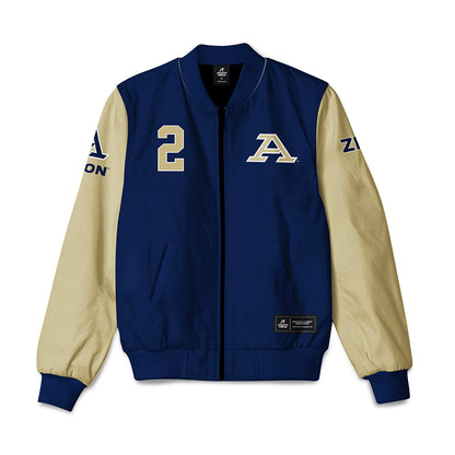Akron - NCAA Men's Basketball : Rich Brisco - Bomber Jacket