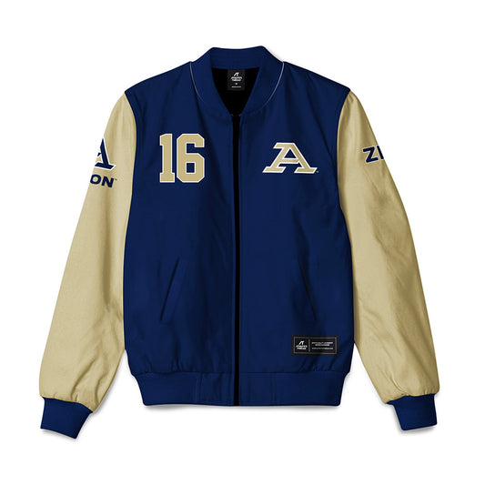 Akron - NCAA Women's Soccer : Bailey Kerins - Bomber Jacket-0