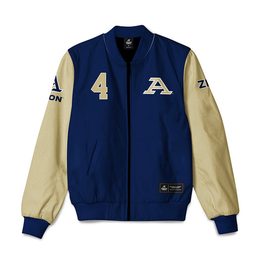 Akron - NCAA Women's Volleyball : Ruby Klusman - Bomber Jacket-0