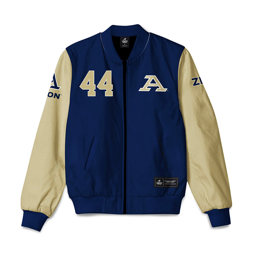 Akron - NCAA Football : Markus Boswell - Bomber Jacket-0