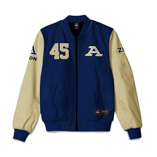Akron - NCAA Football : Avery Book - Bomber Jacket