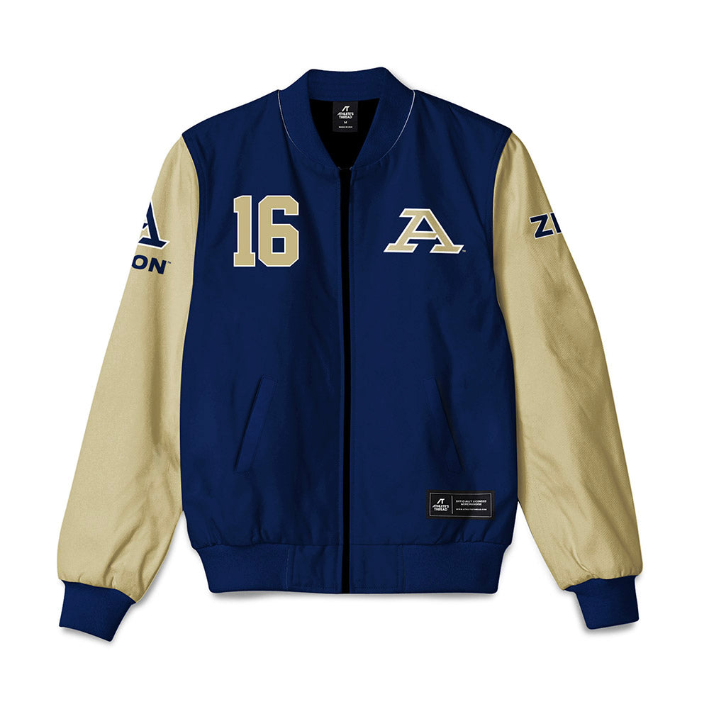 Akron - NCAA Football : Dahvon Frazier - Bomber Jacket