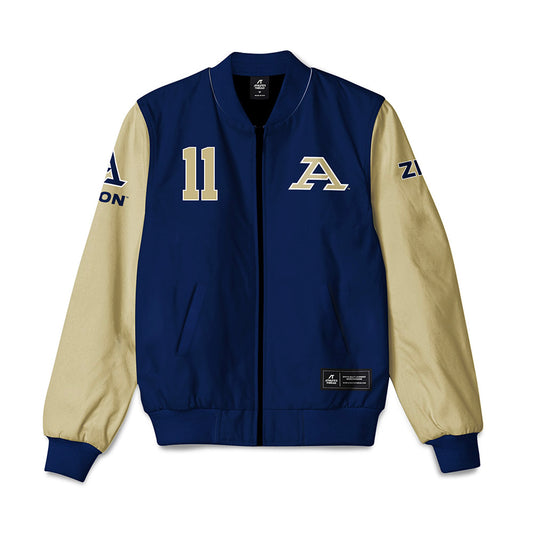 Akron - NCAA Men's Basketball : Conner Groce - Bomber Jacket