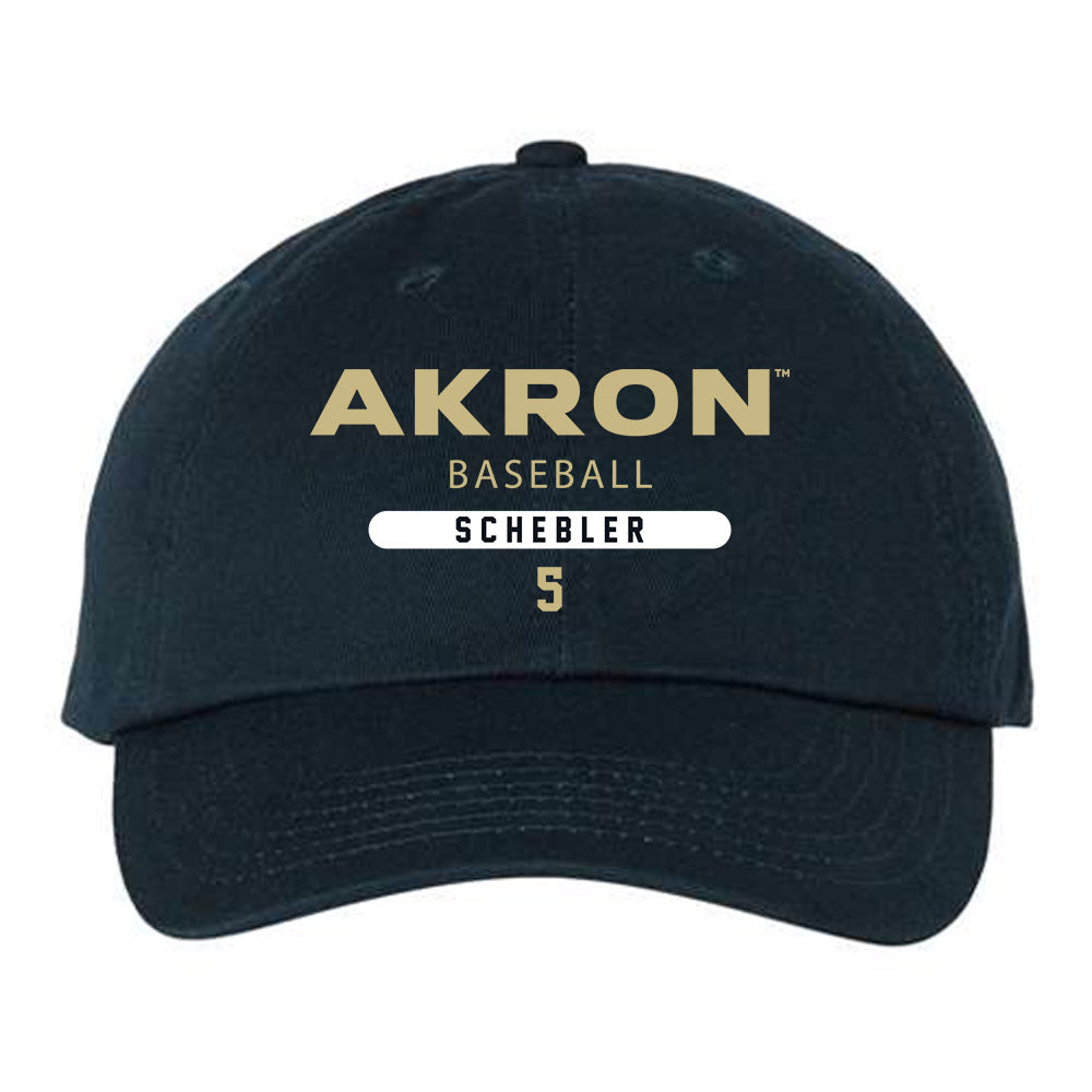 Akron - NCAA Baseball : Charles Schebler - Dad Hat-0