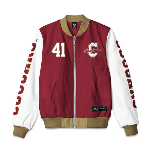 Charleston - NCAA Baseball : Geneo Savoca - Bomber Jacket-0