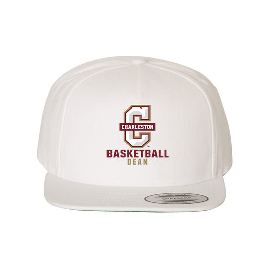 Charleston - NCAA Men's Basketball : Mister Dean - Snapback Hat-0