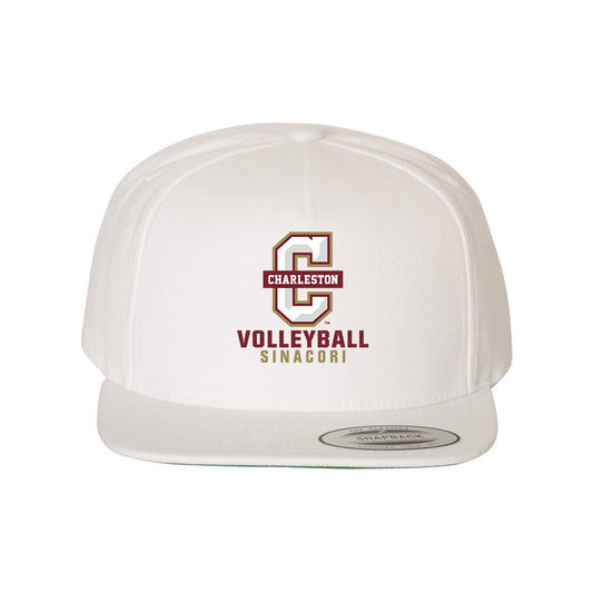 Charleston - NCAA Women's Volleyball : Isabella Sinacori - Snapback Hat-0